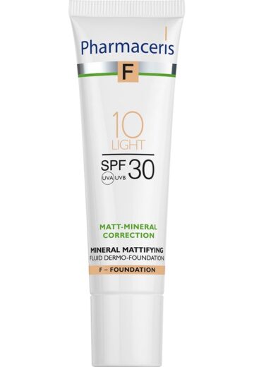 Pharmaceris  F LIGHT10 Mineral Mattifying Fluid Dermo-Foundation SPF 30  30 ml