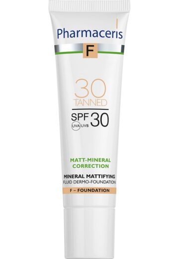 PHARMACERIS F 30TANNED MINERAL MATTIFYING FLUID DERMO-FOUNDATION SPF 30 30ml